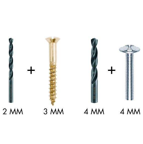 Montera knoppar krokar och handtag enkelt och rätt.