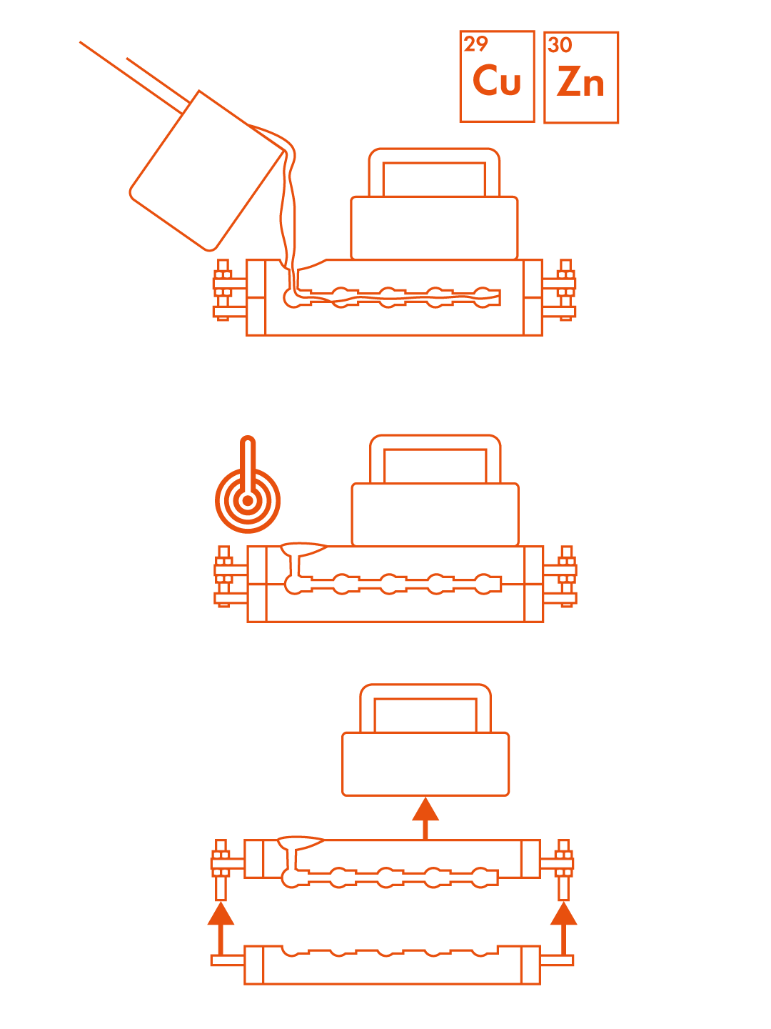 R&ouml;d julstj&auml;rna Herrnhuter fr&aring;n Byggfabriken