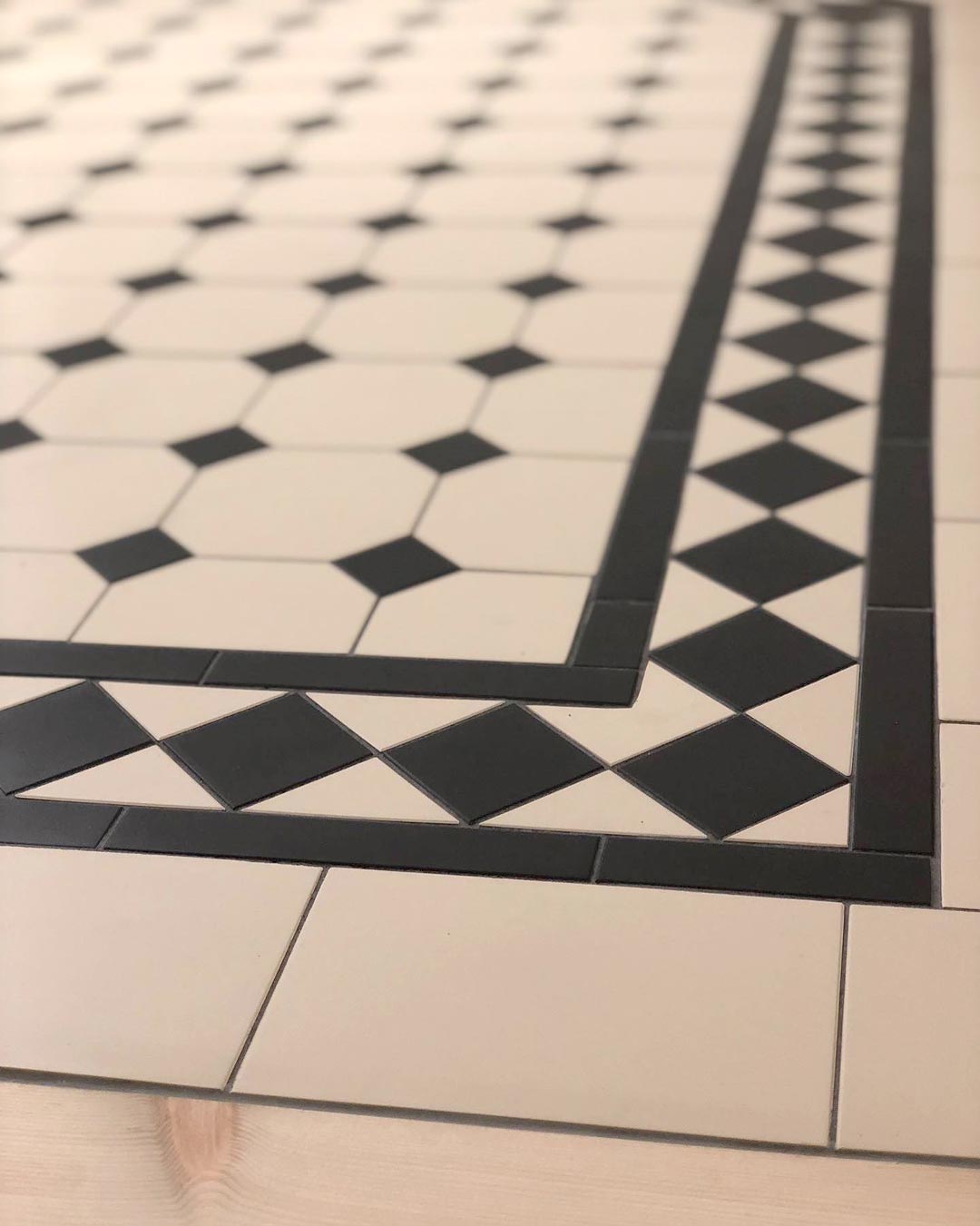 Victorian Floor Tiles - M&ouml;nster York - B&aring;rder Kingsley